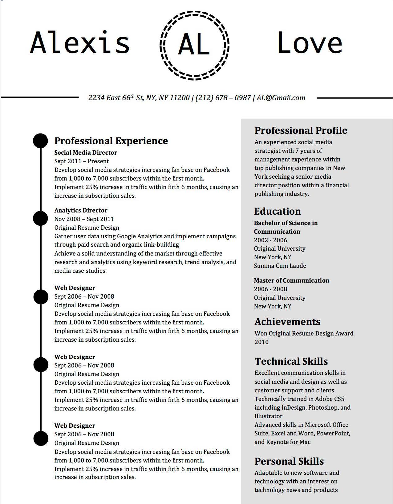 job winning resume templates for microsoft word  u0026 apple pages