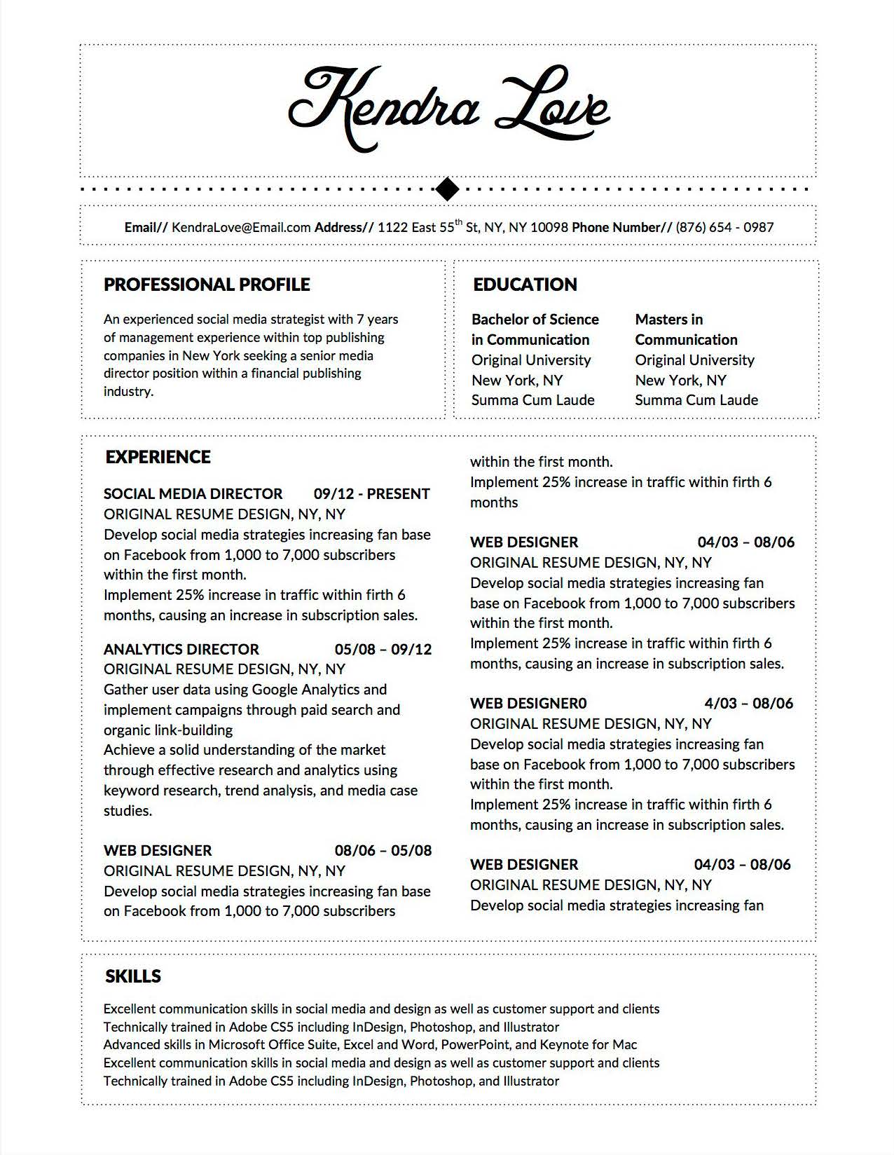 job winning resume templates for microsoft word  u0026 apple pages