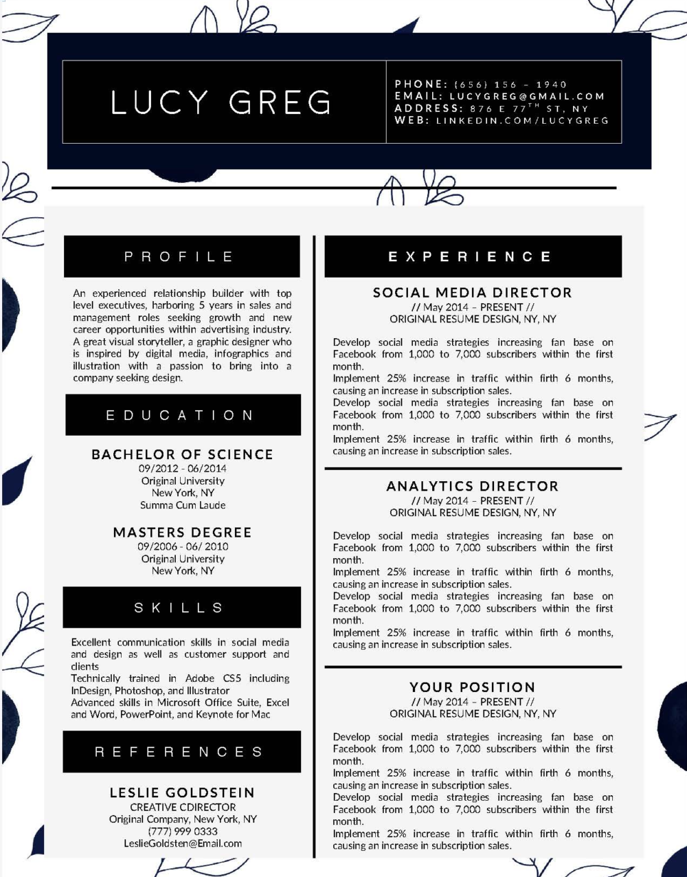 15 Best Creative Resume Templates of 2018 Stand Out Shop