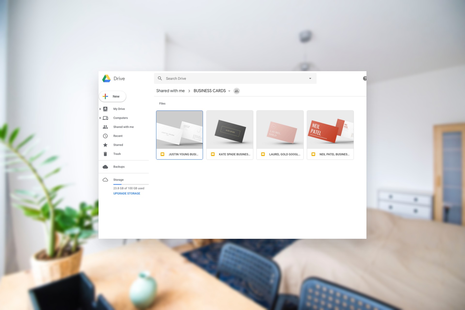 Get Access to All Google Docs Business Card Templates Folder - Stand